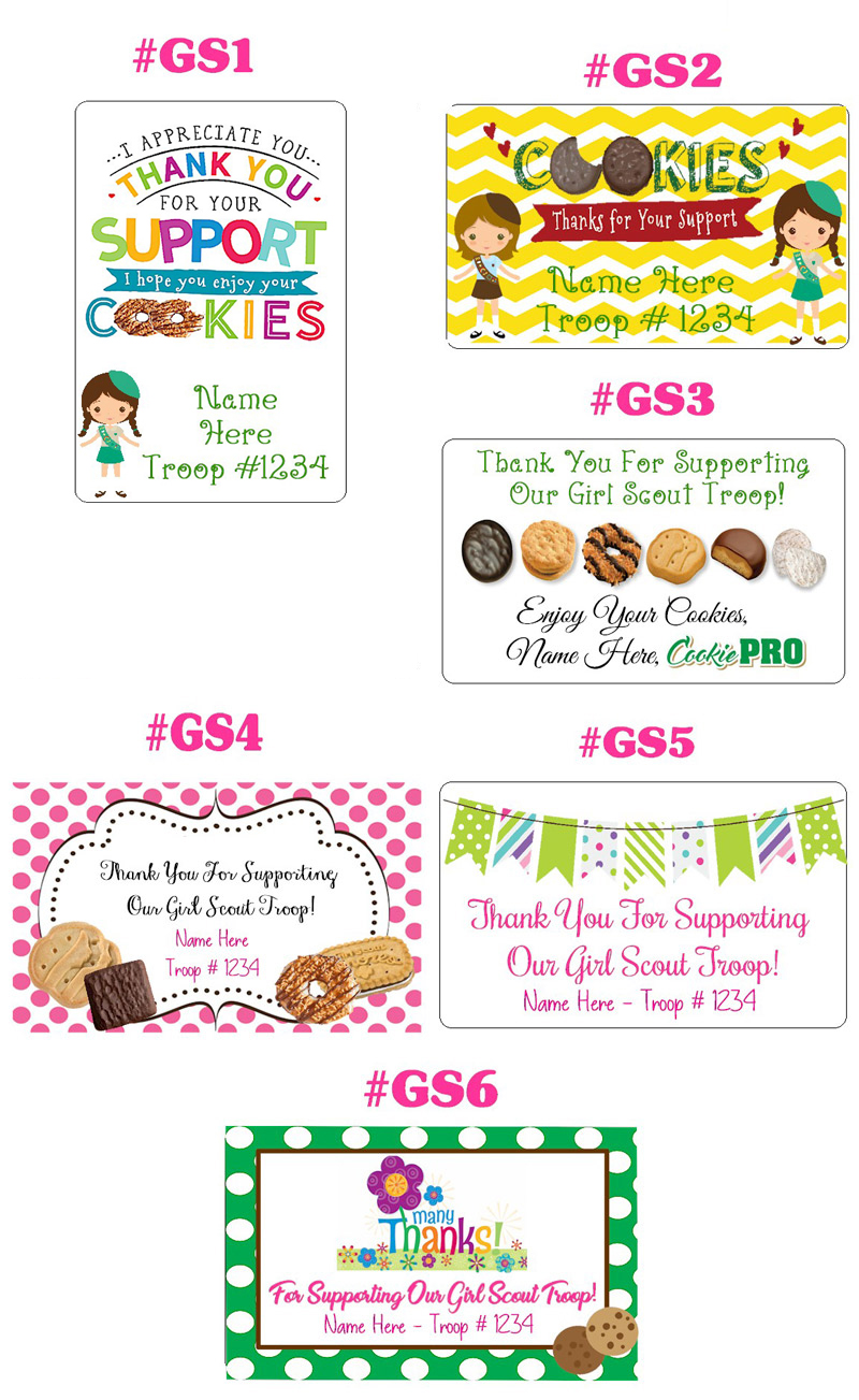 Girl Scout Cookie Cards